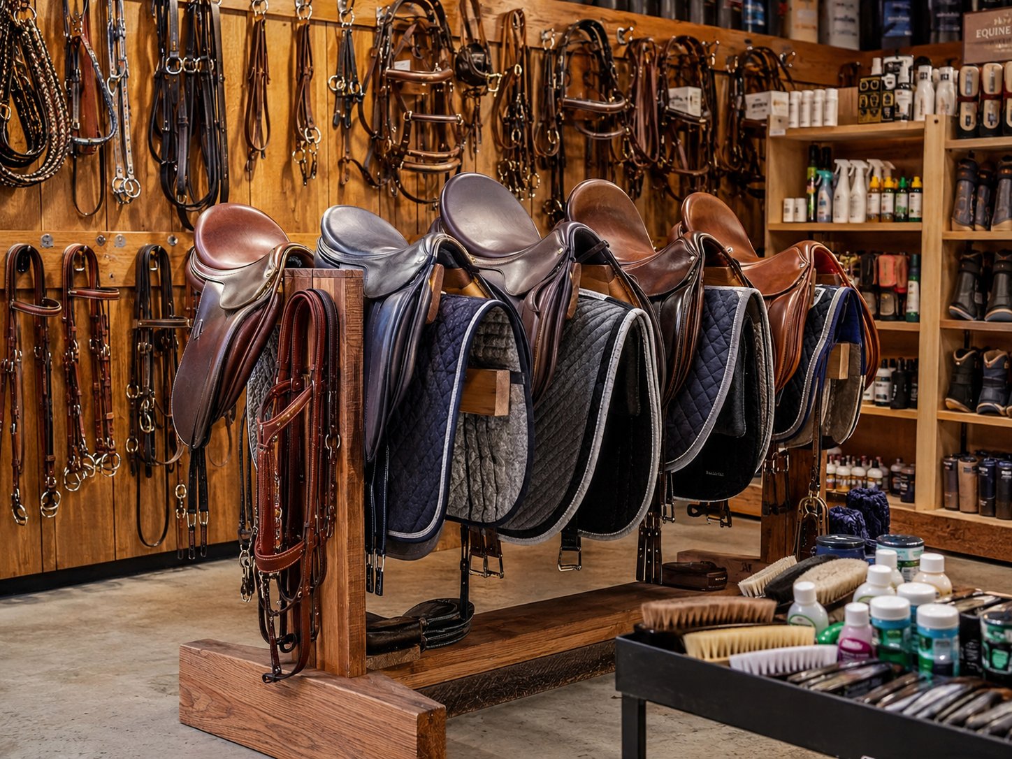 Saddles and equipment